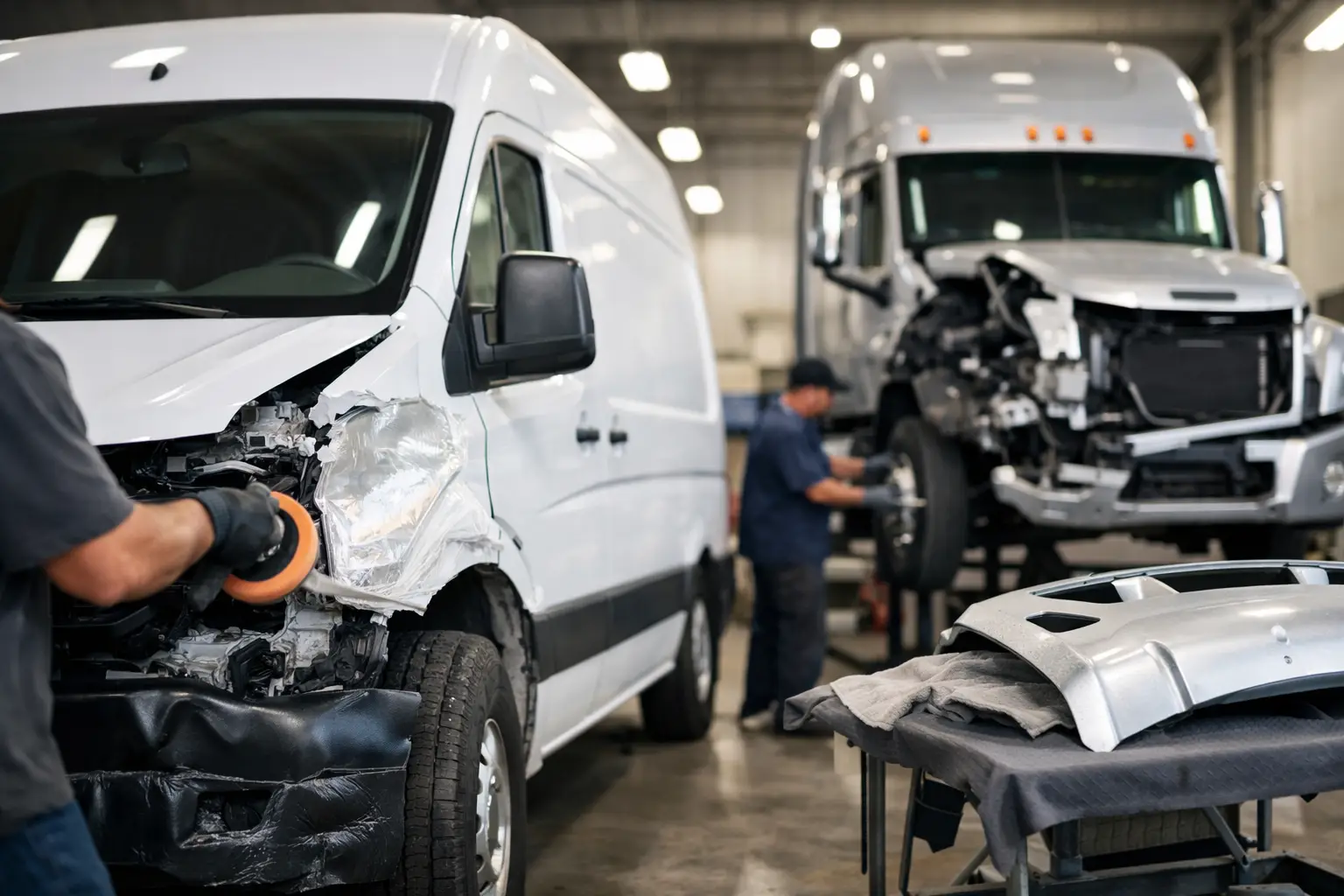 Fleet Collision Repair Services That Keep You Moving