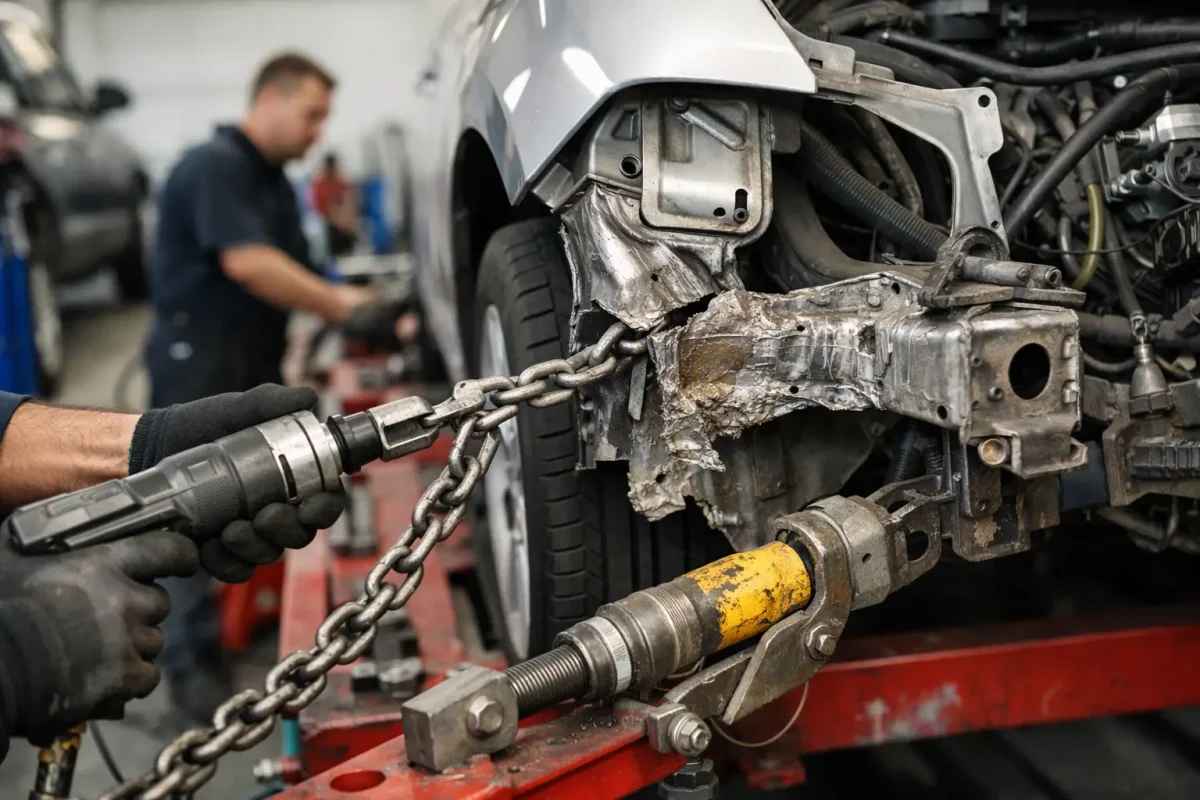 How Frame Damage Is Repaired Correctly