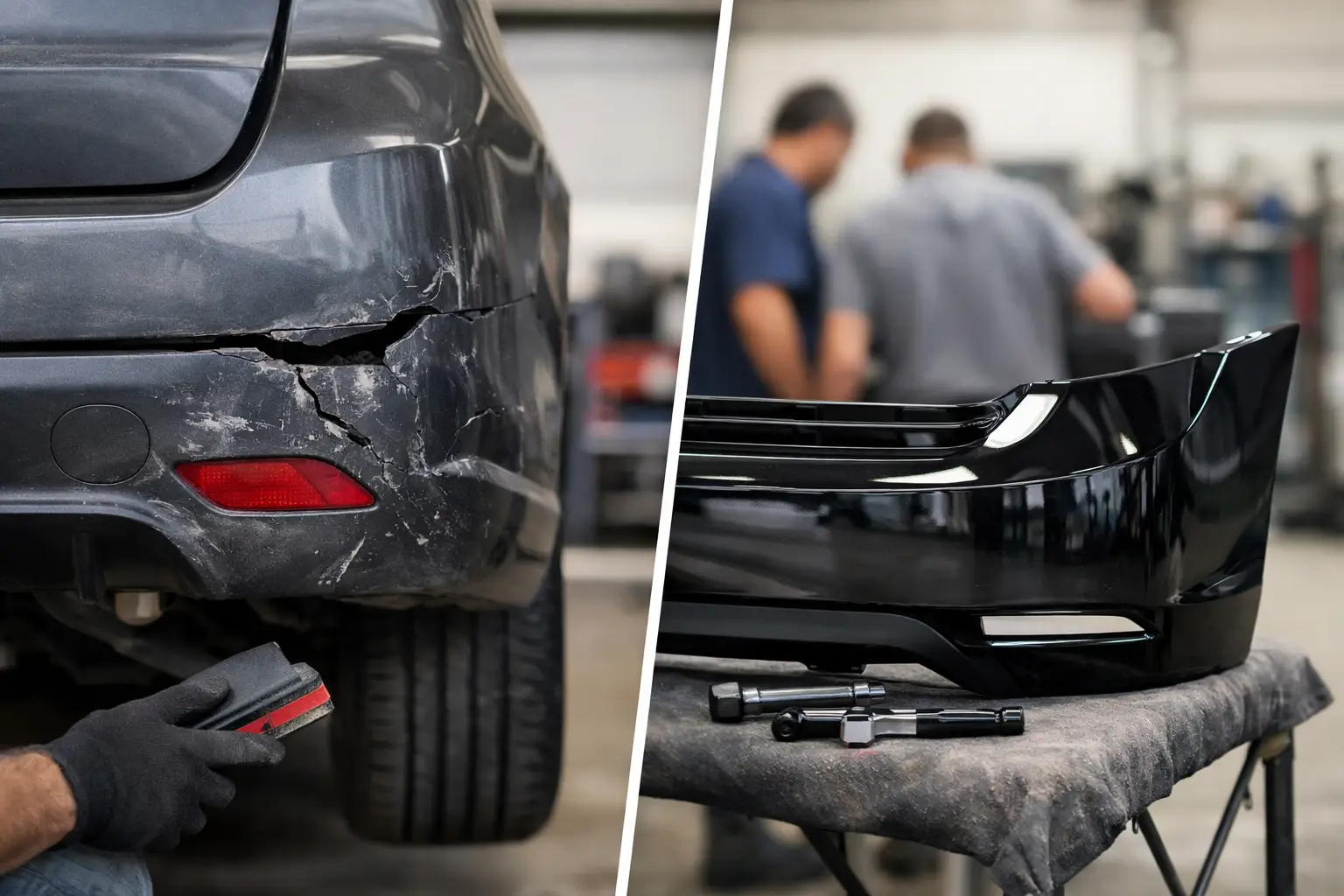 When to Repair Bumper or Replace It